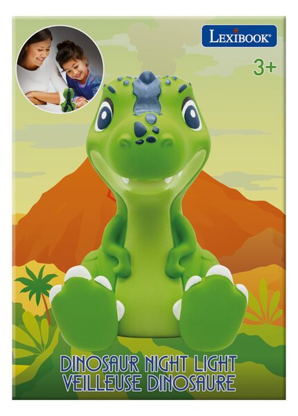 Lexibook kapesní lampička 3D Dinosaur