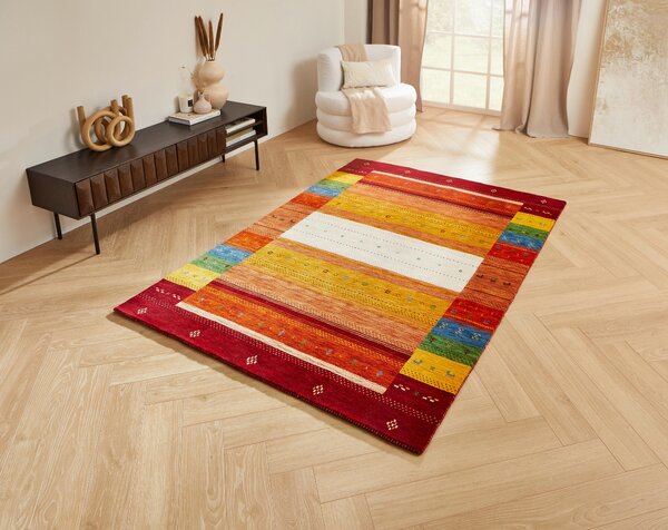 ORIENTÁLNÍ KOBEREC, 200/300 cm vícebarevná, červená Cazaris - Orientální koberce