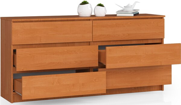 AKORD Furniture Factory OP0LK-1OLC006, 6 zásuvka/zásuvek, Matný, 16 mm, 71 cm, 400 mm, 1600 mm