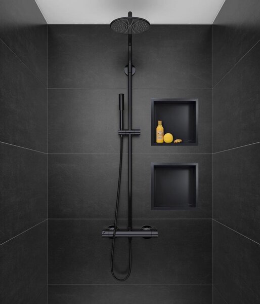 Balneo Wall-Box One Black držák na toaletní papír černá PB-BL1