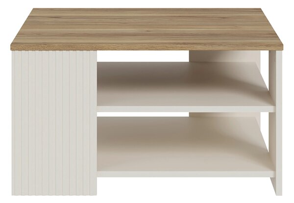 KONFERENČNÍ STOLEK, pískové barvy, kompozitní dřevo, 80/45/80 cm Hom`in - Konferenční stolky