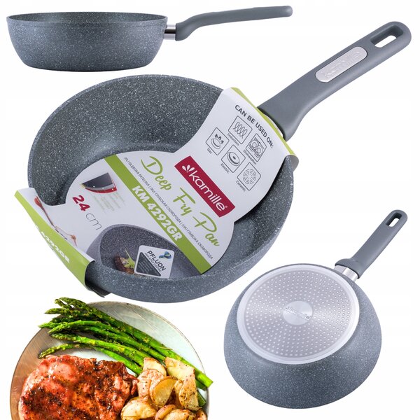 Tradiční pánev Kamille 24 cm granitová