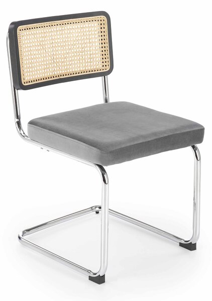 Jídelní židle Klup (černá + šedá). 1049456