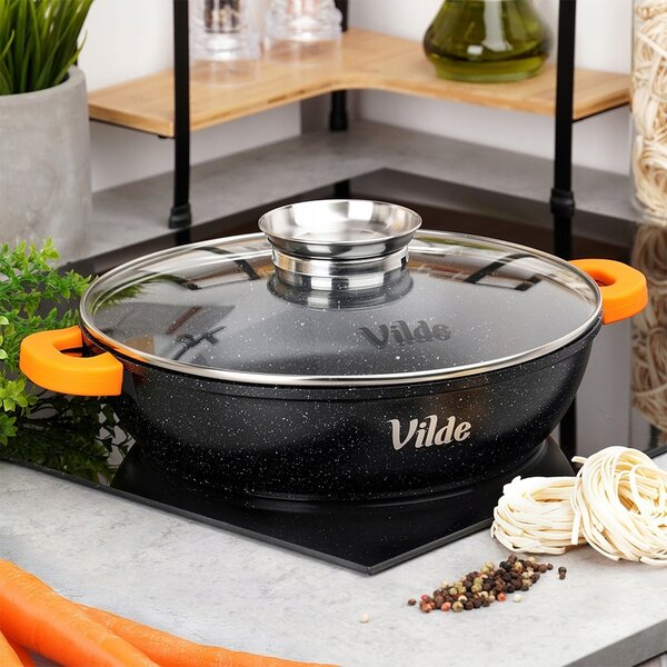Tradiční pánev Vilde Terruna Aroma 28 cm hliníková