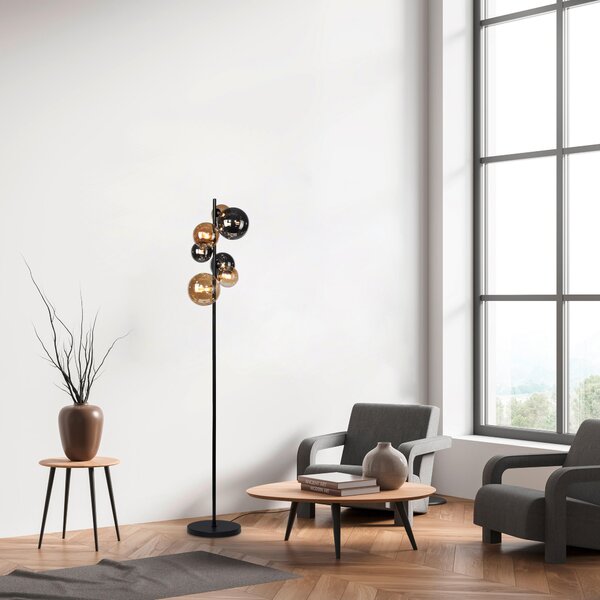 STOJACÍ LED SVÍTIDLO, 35/35/155 cm - Stojací lampy