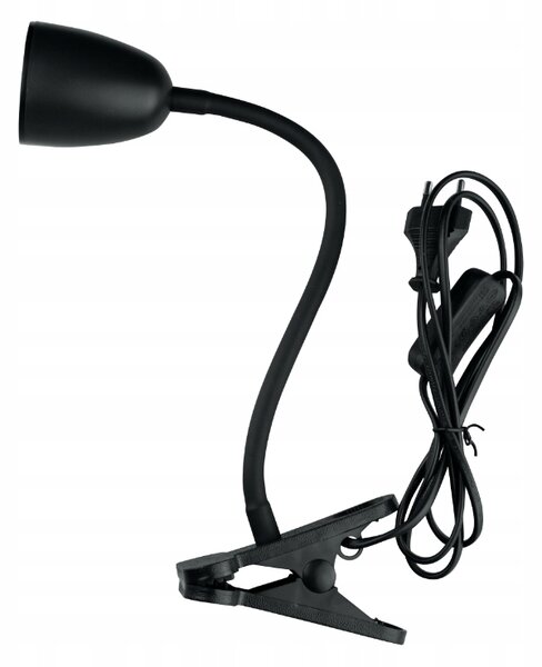 LED stolní lampa DPM R1T-4W-B s klipem 4 W 320 lm 4000 K černá