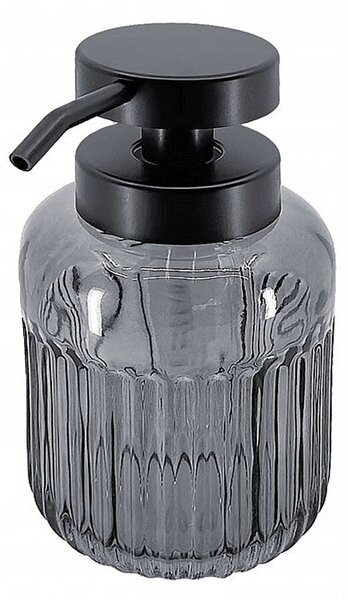 Ruční dávkovač mýdla stojací Nimco 200 ml černý