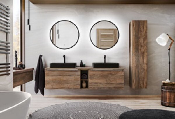 Comad Sante Fe Oak deska na skříňku 80.4x46 cm dub SANTA FE OAK89-080-A