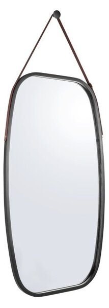 Nástěnné zrcadlo v černém rámu PT LIVING Idylic, délka 74 cm