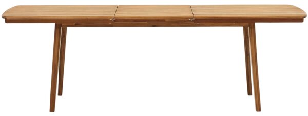 Akátový zahradní rozkládací jídelní stůl Kave Home Thianna 180/240 x 90 cm