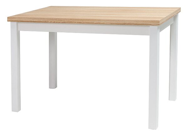 Jídelní stůl Alfred (dub + bílá) (pro 4 osoby). 1049842