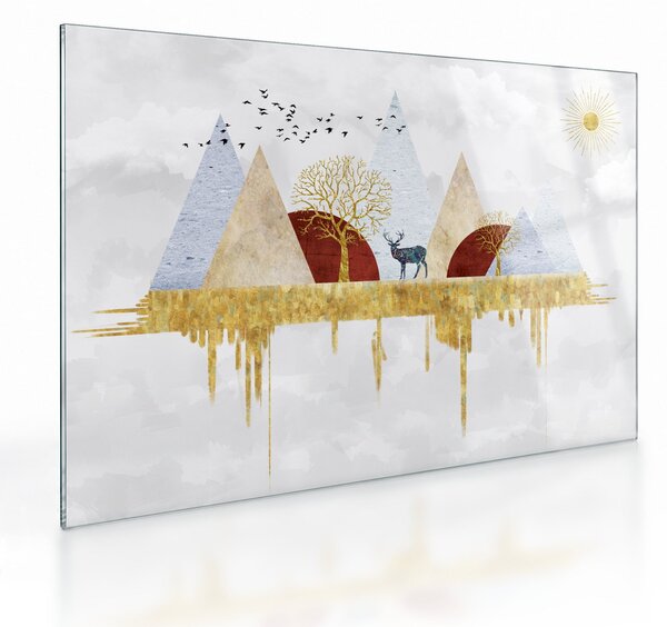Skleněný obraz - Dekor (70x50 cm)
