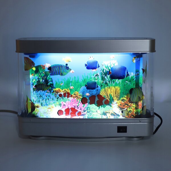 Noční lampa akvárium LED vícebarevná