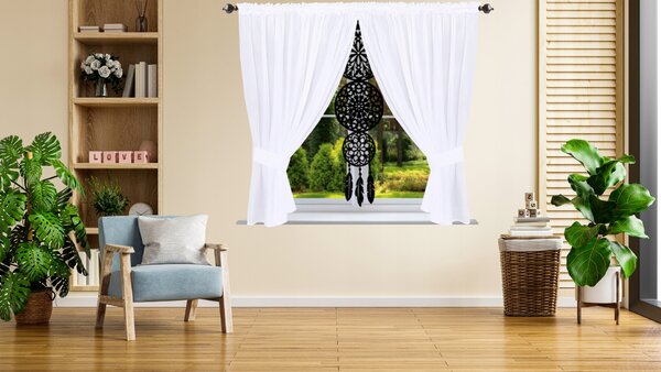 Panelová záclona voál 200 cm x 150