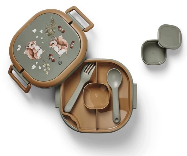 Elodie Details - velký svačinový box do školy a školky Chipmunk Darling