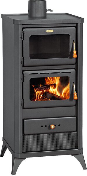 EEK A - Kamna na dřevo a uhlí s Backofe Kamin Prity FM Е BImSchVII 12,1 kw