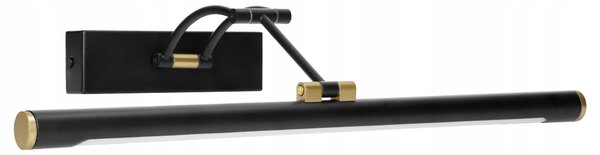 Nástěnné svítidlo Adviti černé 50 cm integrovaný LED zdroj 9 W