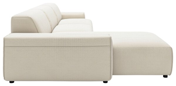ROHOVÁ SEDAČKA, textil, přírodní barvy Livetastic - Sedací soupravy, Online Only