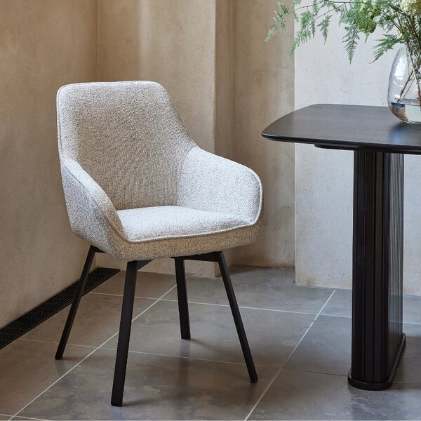 Unique Furniture Bouclé jídelní židle Alma