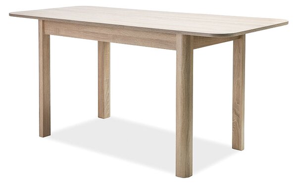 Rozkládací jídelní stůl 105-140 cm Daniel (dub sonoma + dub sonoma) (pro 4 až 6 osob)