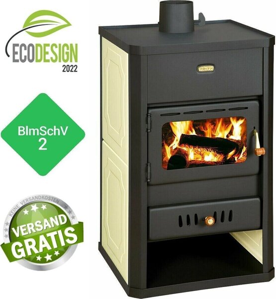 Vodní kamna na dřevo Prity S3W13 5,1 + 9,9 kw EEK-A
