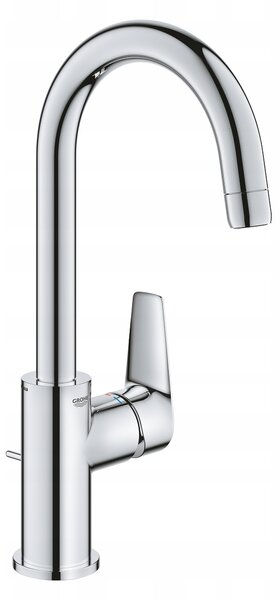 Stojánková umyvadlová baterie Grohe Start Edge stříbrná