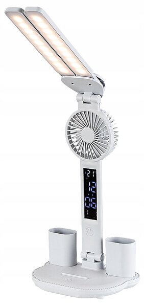 Stolní lampa Rabalux Novilo bílá, výkon do 7 W