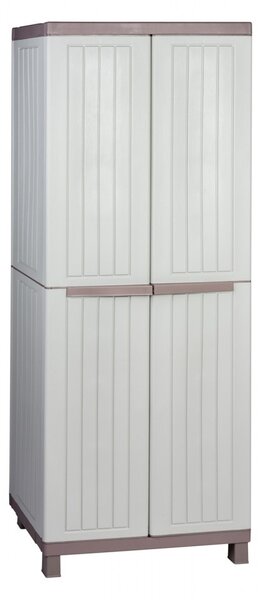 Terry Store-Age C- Wood 2680, Skříňka, Podlahový, Skříňka u zdi, 3 police/polic, 2 dveře/dveří, Světle hnědošedá