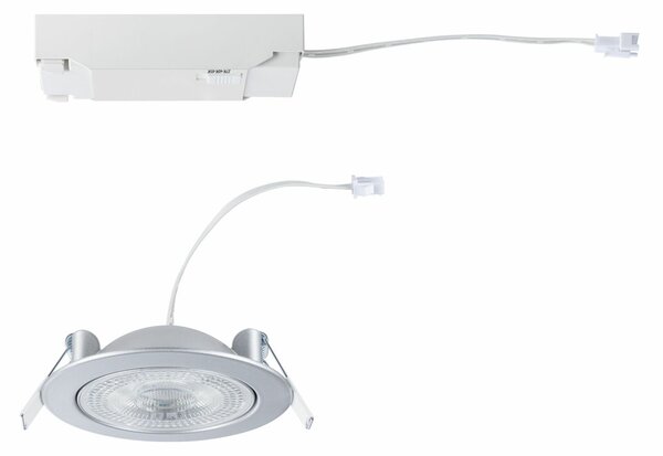 PAULMANN LED vestavné svítidlo White Select Aumus spot kruhové 105mm 90° 5W 230V stmívatelné 2700 - 6500K matný chrom