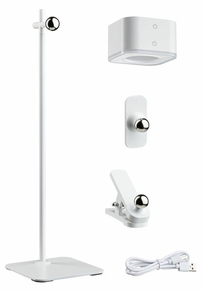 PAULMANN Mobilní stolní lampa Varia CCT / 1,6 / 0,4W bílá