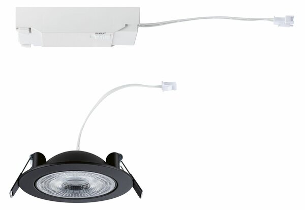 PAULMANN LED vestavné svítidlo White Select Aumus spot kruhové 105mm 90° 5W 230V stmívatelné 2700 - 6500K černá