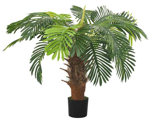 Umělý cykas japonský s květináčem 90 cm zelený 336306