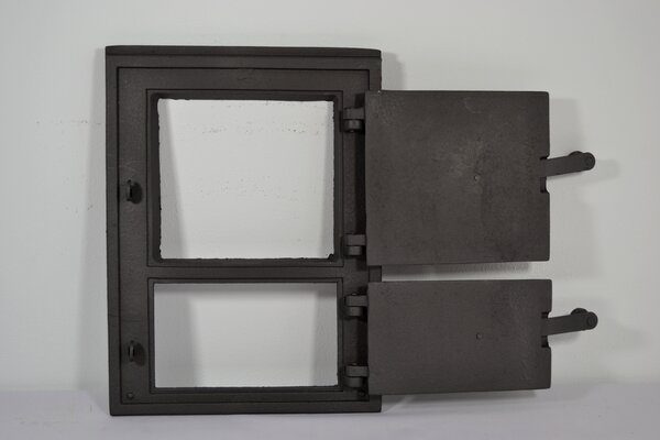 SEZAM – 29 x 39 cm – dvířka do krbu, litinová dvířka do pece na chléb, pece na pizzu, udírny pro dům nebo zahradu, kachlové kamna, dvířka do pece, dvířka do udírny, dvířka do krbu