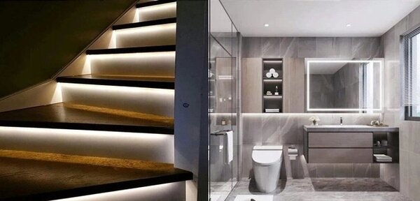 LED pásek Ecolight 5m 12W/m neutrální bílá 4000K IP67