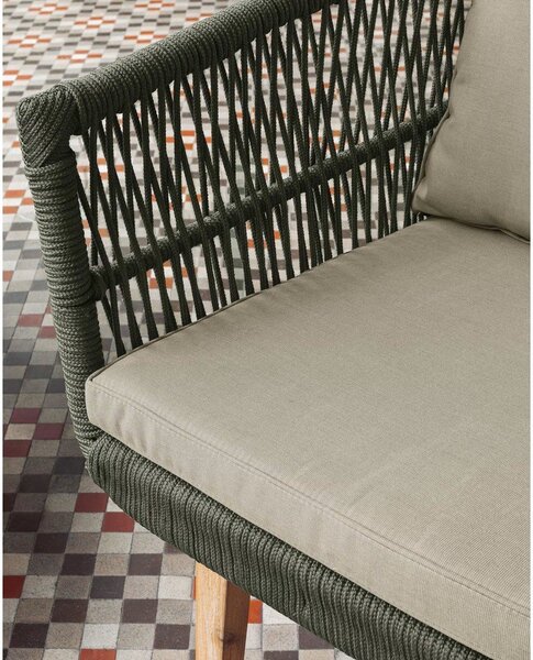 Set zahradního nábytku z akáciového dřeva Kave Home Inti