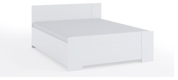 Manželská postel 160 cm Bonaparte P (bílá) (s roštem). Vlastní profesionální přeprava až k Vám domů 1051450