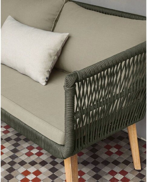 Set zahradního nábytku z akáciového dřeva Kave Home Inti