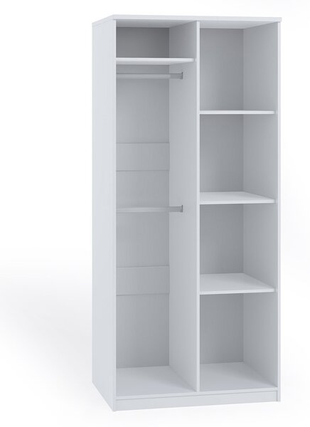 Šatní skříň Bonaparte SZ2D (bílá)