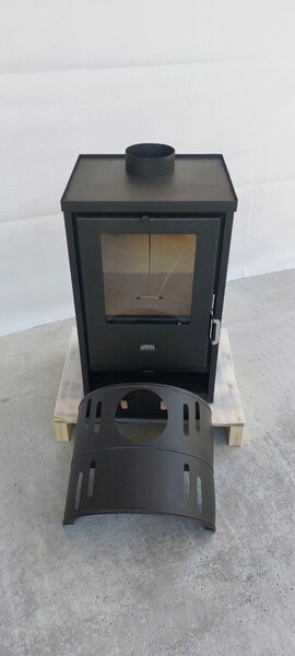 Krbová kamna Prity K1K D 9,5 kW | topení dřevem | EEK A