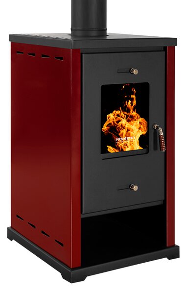 EEK A+ Kamna na dřevo Prometey Mini kamna odolná - 6,3 kw