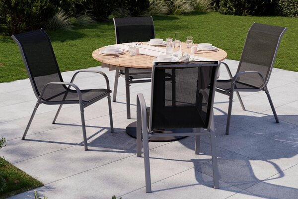 SADA ZAHRADNÍCH KŘESEL, kov, textil Ambia Garden - Online Only zahradní nábytek, Online Only