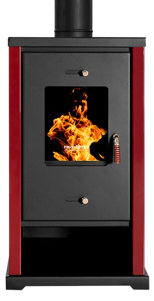 EEK A+ Kamna na dřevo Prometey Mini kamna odolná - 6,3 kw