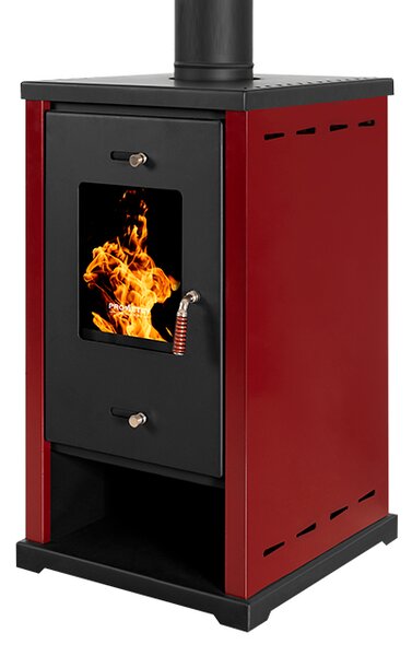 EEK A+ Kamna na dřevo Prometey Mini kamna odolná - 6,3 kw
