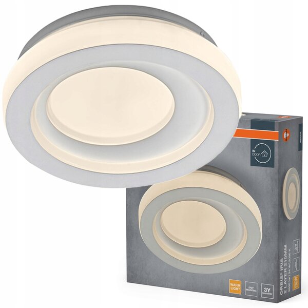 Stropní Svítidlo LED Stropní Svítidlo Přisazené 24W 1000lm 3000K Teplá Bílá Orbis Osram