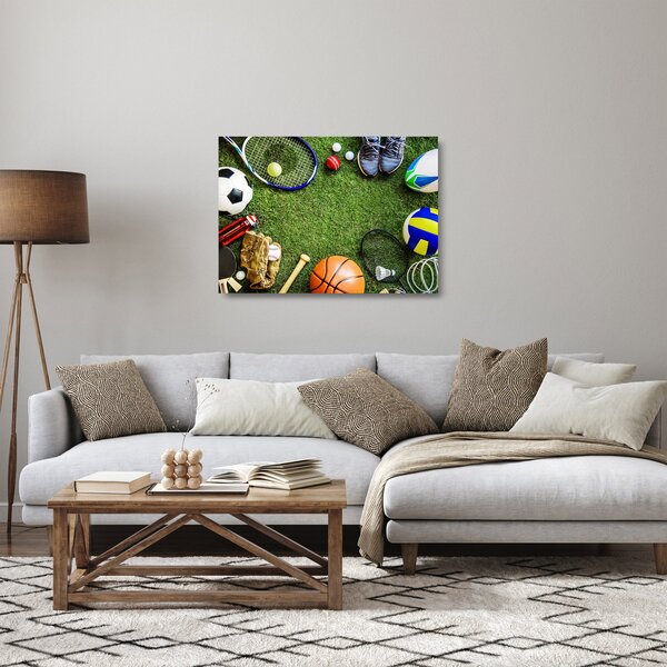 Skleněný obraz - Sport (70x50 cm)