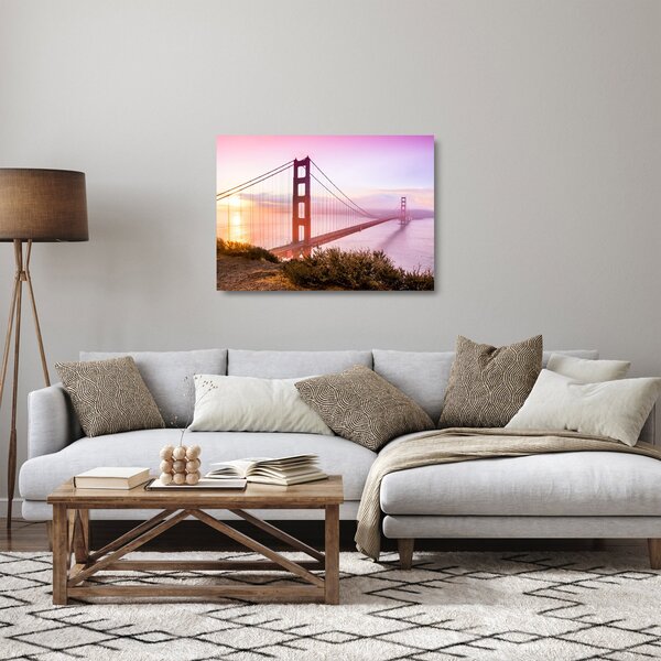 Skleněný obraz - San Francisco (70x50 cm)