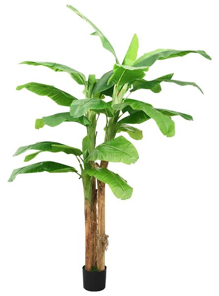 Umělý banánovník s květináčem 300 cm zelený 336315