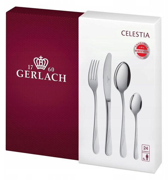 GERLACH PŘÍBORY CELESTIA LESKLÉ 24 KS PRO 6 OSOB