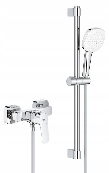 Sprchová baterie Grohe páková nástěnná stříbrná