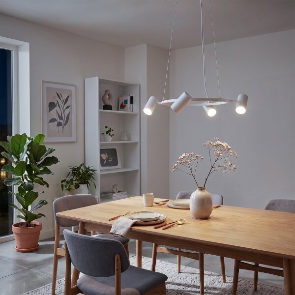 BRILAGI - Lustr na lanku SELE 6xGU10/30W/230V bílá